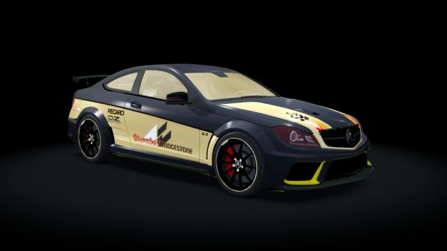 Mercedes C63 AMG Black Series for Assetto Corsa