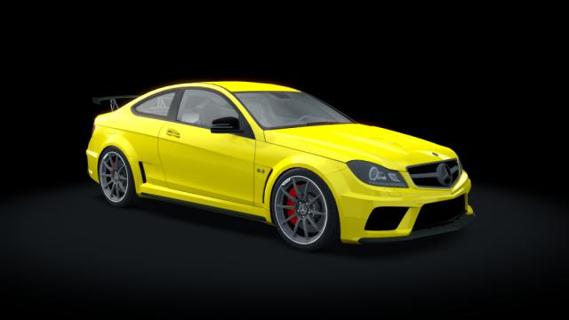 Mercedes C63 AMG Black Series for Assetto Corsa