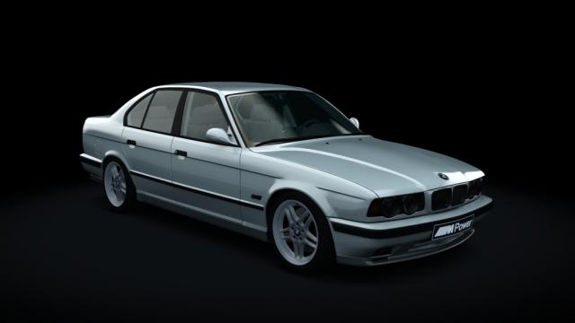 BMW M5 (E34 Facelift) Black - Alpha N for Assetto Corsa