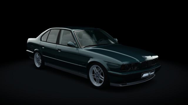 BMW M5 (E34 Facelift) Black - Alpha N for Assetto Corsa