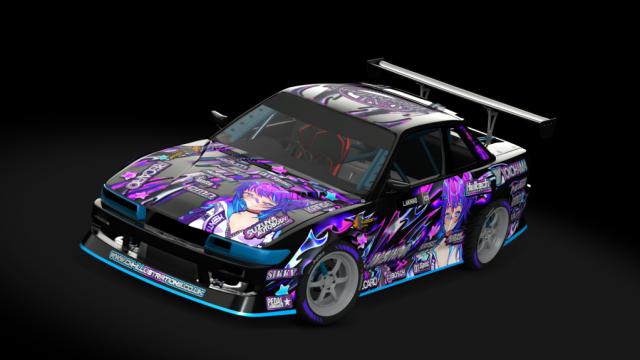 Nissan Silvia S13 V8 Liam Akihiko для Assetto Corsa