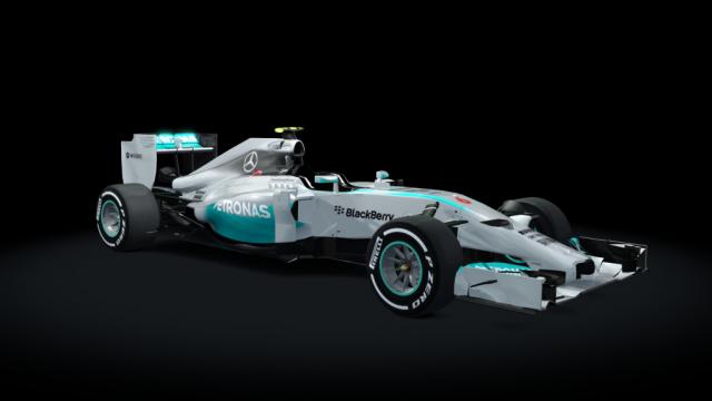 Mercedes W05 for Assetto Corsa