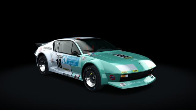 Alpine A310 V6 Groupe V 3.0L for Assetto Corsa