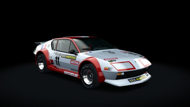 Alpine A310 V6 Groupe V 3.0L for Assetto Corsa