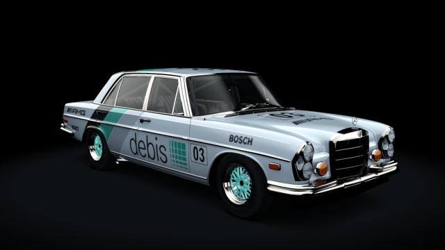Mercedes-Benz V8 300 SEL для Assetto Corsa