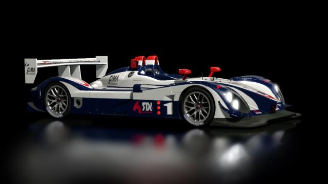 LMP Porsche RS Spyder LMP2 for Assetto Corsa