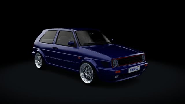 Volkswagen Golf Mk2 Tuned for Assetto Corsa