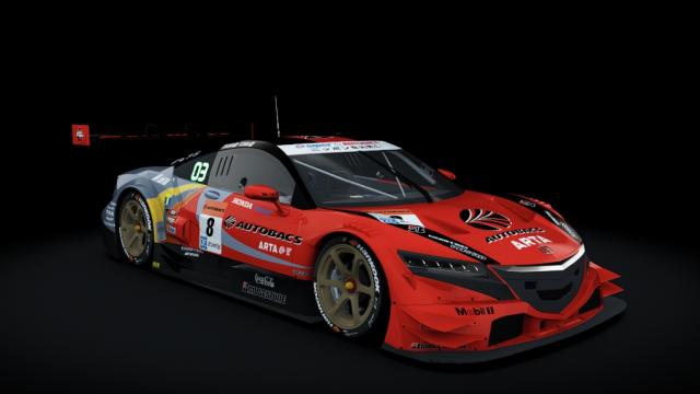 Honda NSX-GT GT500 2017 for Assetto Corsa