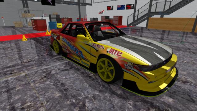 Nissan Silvia S13 The Boys Origin Lado for Assetto Corsa