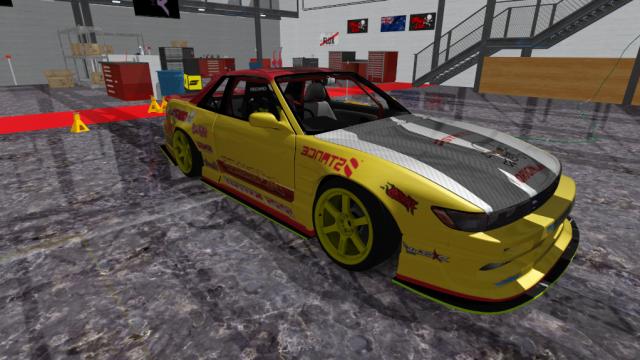 Nissan Silvia S13 The Boys Origin Lado for Assetto Corsa