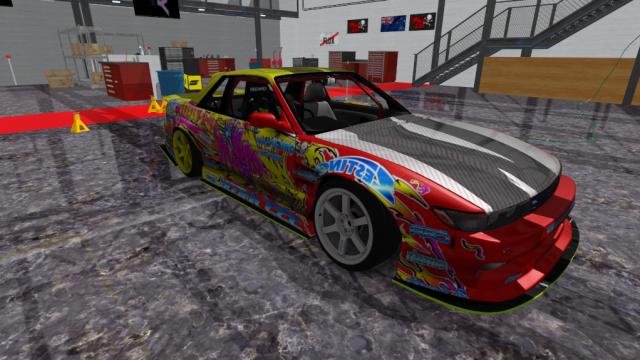 Nissan Silvia S13 The Boys Origin Lado for Assetto Corsa