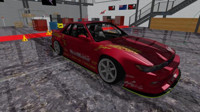 Nissan Silvia S13 The Boys Origin Lado for Assetto Corsa