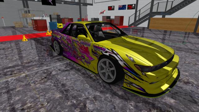 Nissan Silvia S13 The Boys Origin Lado for Assetto Corsa