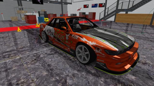 Nissan Silvia S13 The Boys Origin Lado for Assetto Corsa