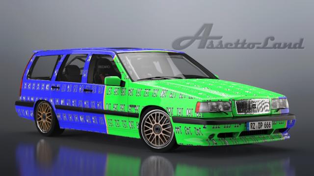 Volvo 850 Wagon Btcc 1997 for Assetto Corsa