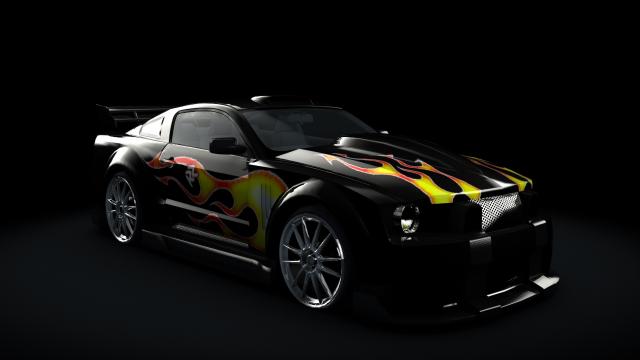 Ford Mustang GT (Gen. 5) MW Blacklist 15 Edition for Assetto Corsa