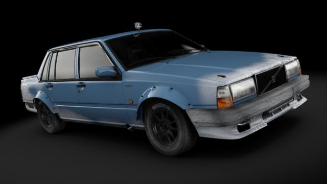 Volvo 740 WInter | Hugo для Assetto Corsa