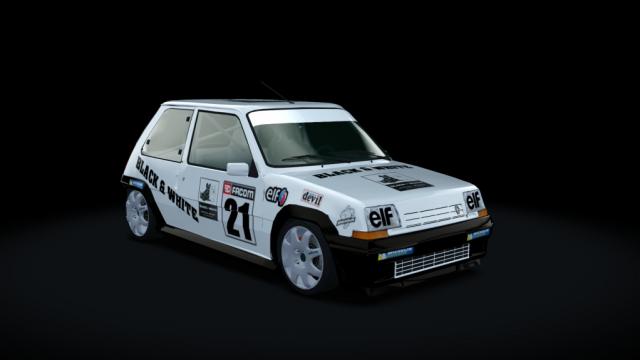 Renault 5 GT Turbo Cup 1985 for Assetto Corsa