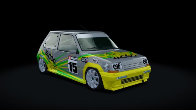 Renault 5 GT Turbo Cup 1985 for Assetto Corsa