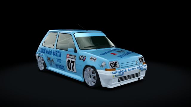 Renault 5 GT Turbo Cup 1985 for Assetto Corsa