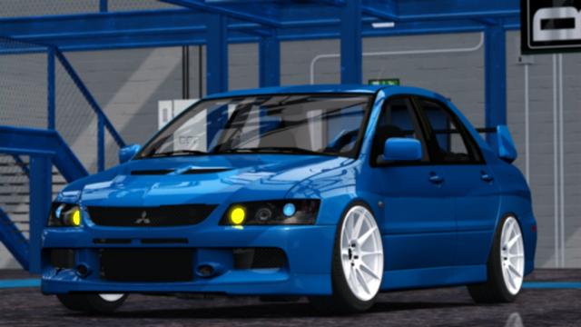 TNT Mitsubishi Lancer Evolution IX для Assetto Corsa