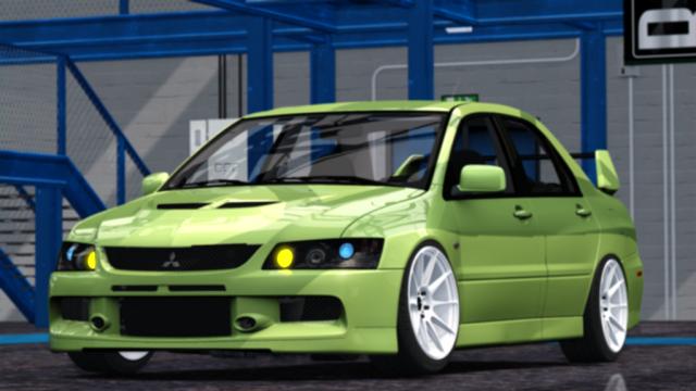 TNT Mitsubishi Lancer Evolution IX для Assetto Corsa