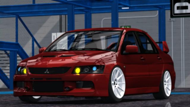 TNT Mitsubishi Lancer Evolution IX для Assetto Corsa