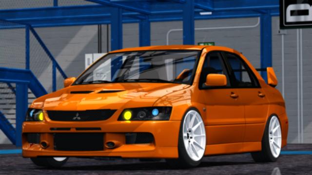 TNT Mitsubishi Lancer Evolution IX для Assetto Corsa