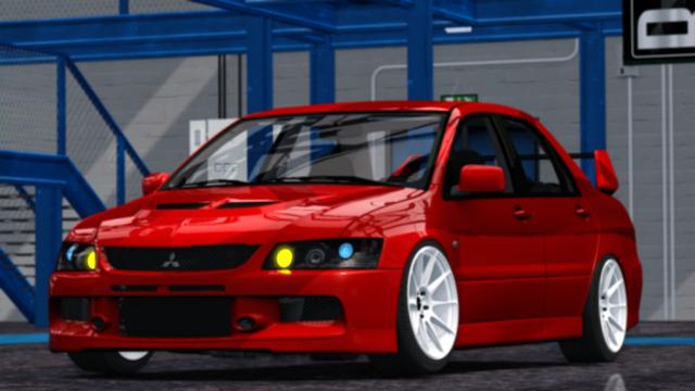 TNT Mitsubishi Lancer Evolution IX для Assetto Corsa