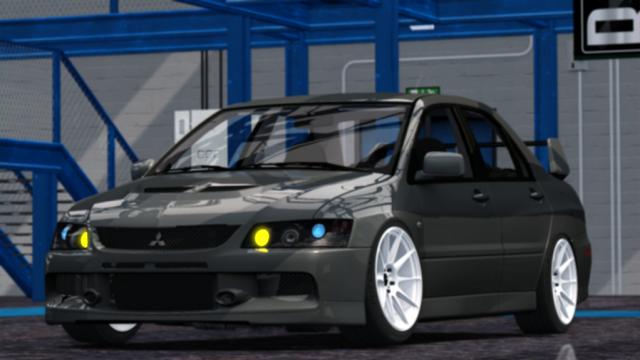 TNT Mitsubishi Lancer Evolution IX для Assetto Corsa