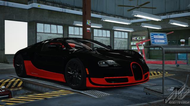 Bugatti Veyron Super Sport для Assetto Corsa