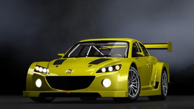 Mazda RX-8 LM Race Car for Assetto Corsa