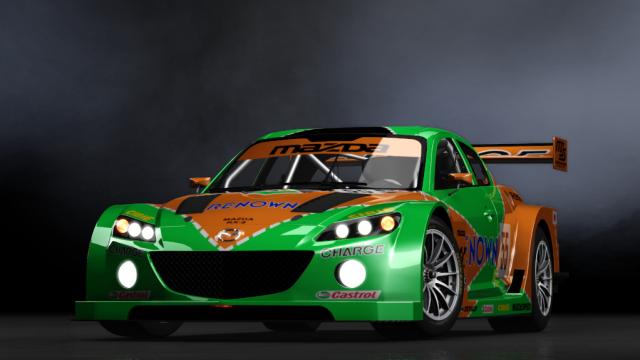 Mazda RX-8 LM Race Car for Assetto Corsa