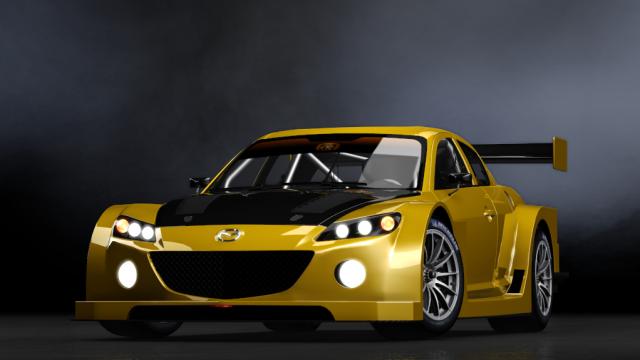 Mazda RX-8 LM Race Car for Assetto Corsa