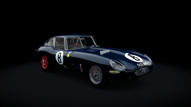 Jaguar E-Type Lemans Variant 1961 for Assetto Corsa