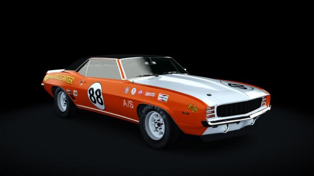 Chevrolet Camaro IMSA 1969 для Assetto Corsa