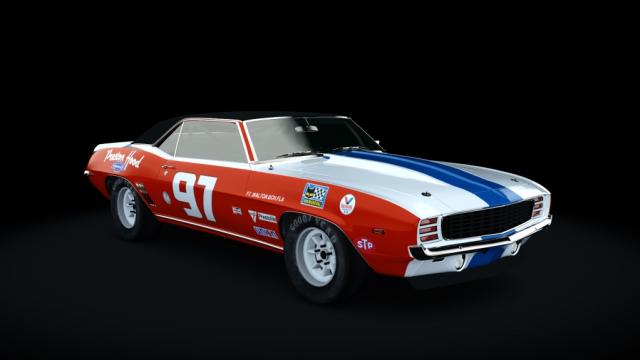 Chevrolet Camaro IMSA 1969 для Assetto Corsa