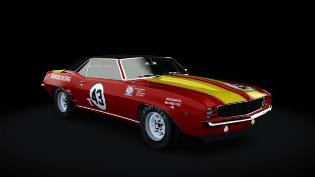 Chevrolet Camaro IMSA 1969 для Assetto Corsa