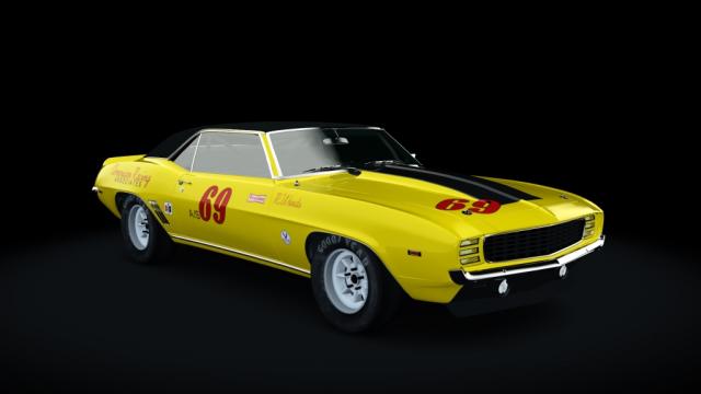 Chevrolet Camaro IMSA 1969 для Assetto Corsa