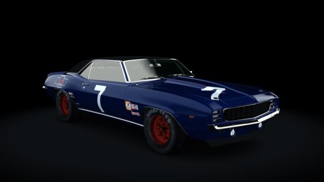 Chevrolet Camaro IMSA 1969 для Assetto Corsa