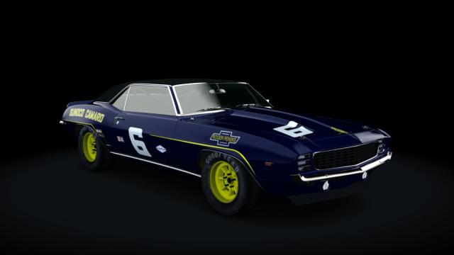 Chevrolet Camaro IMSA 1969 для Assetto Corsa