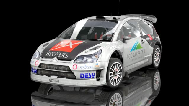 WRC Citroën C4 for Assetto Corsa