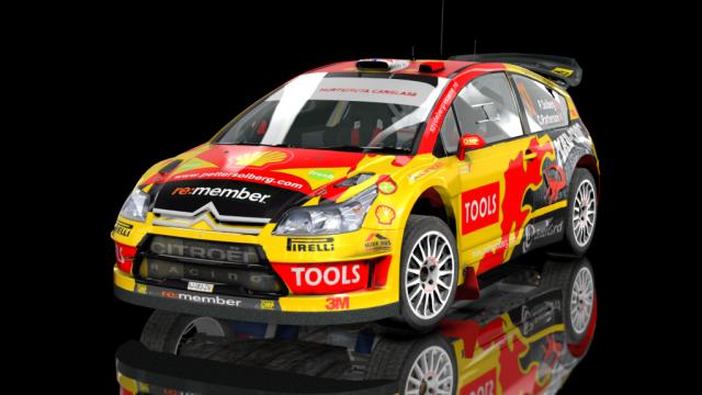 WRC Citroën C4 for Assetto Corsa