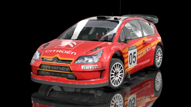 WRC Citroën C4 for Assetto Corsa