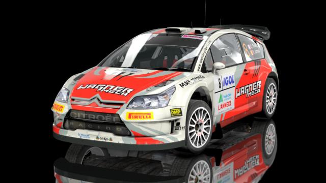 WRC Citroën C4 for Assetto Corsa