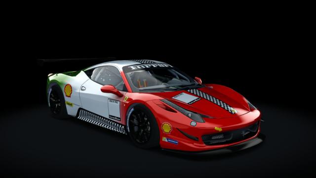 Ferrari 458 GT PRO для Assetto Corsa