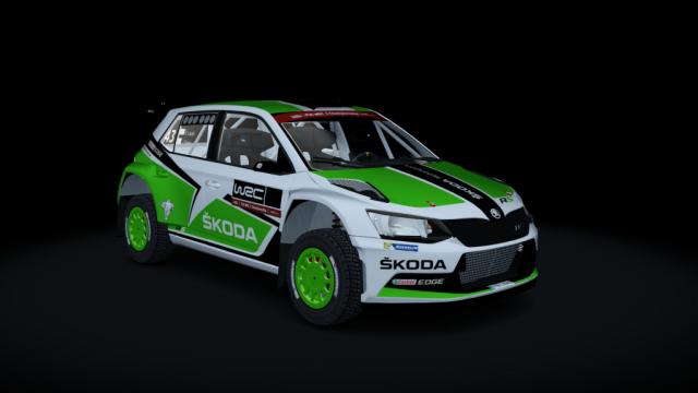 Skoda fabia R5 Gravel for Assetto Corsa