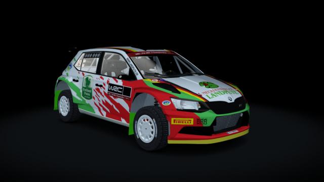 Skoda fabia R5 Gravel for Assetto Corsa