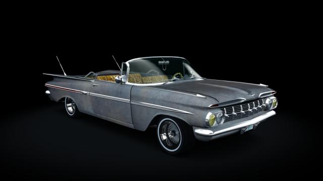 Chevy Impala 1959 Street Tuned for Assetto Corsa