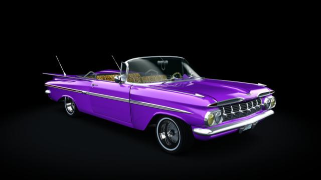 Chevy Impala 1959 Street Tuned for Assetto Corsa